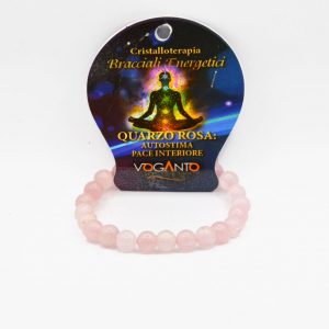 STO063 BRACCIALE ENERGETICO QUARZO ROSA