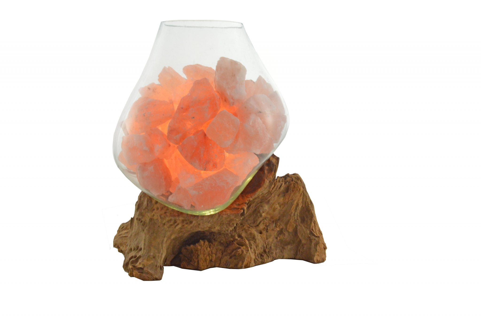 Lampada Di Sale Cristallo Natura 3-4 Kg: Un'atmosfera Calda E Naturale Per La Tua Casa