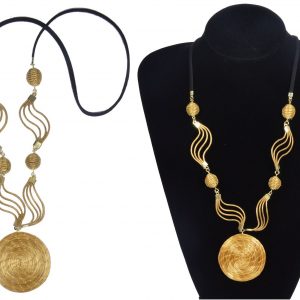 Collana-in-Oro-Vegetale-Capim-Dourado