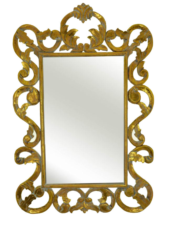 Specchio-con-cornice-intagliata-in-legno