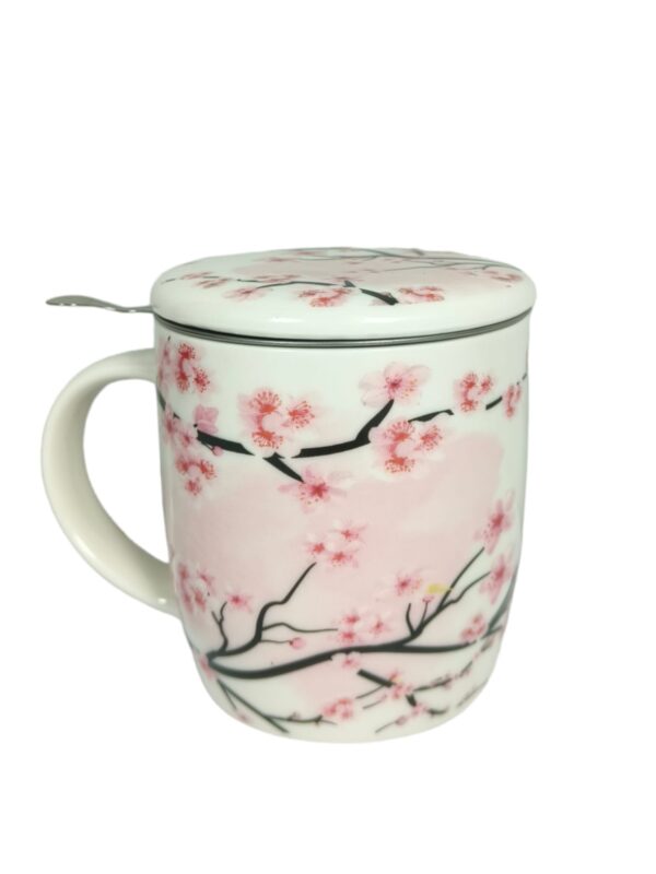 Tazza-Mug-con-Infusore-e-Coperchio-fiori-di-ciliegio-