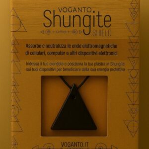 CIOONDOLO IN SHUNGITE TRIANGOLO UOMO