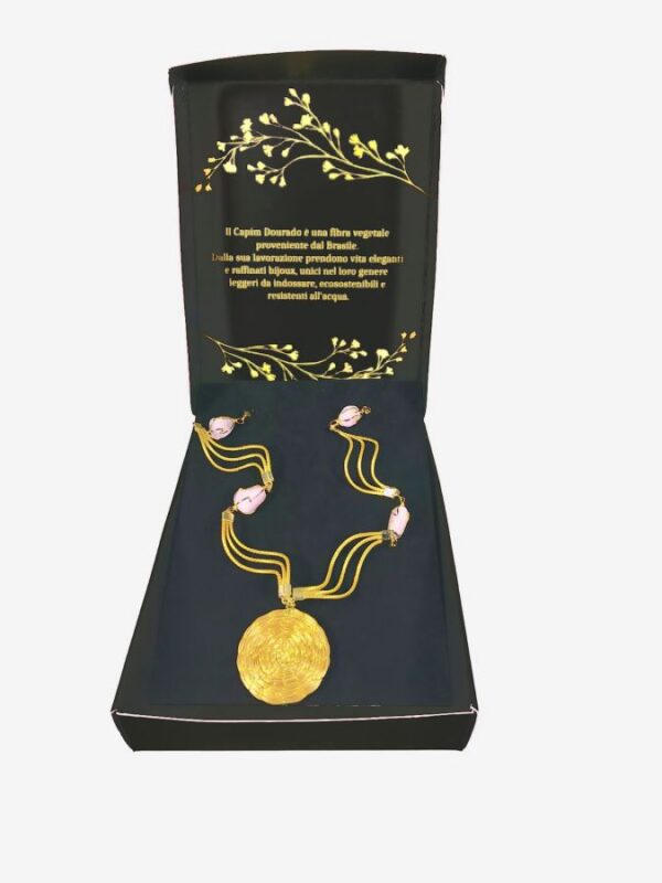 collana capim dourado grossista