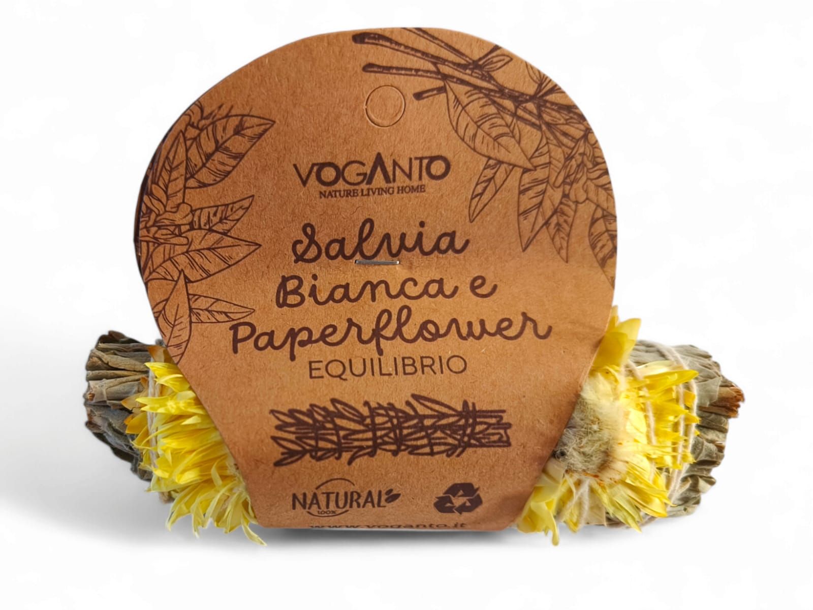 Smudge salvia bianca con fiore giallo – Fornitore all'ingrosso smudge di salvia bianca all'ingrosso