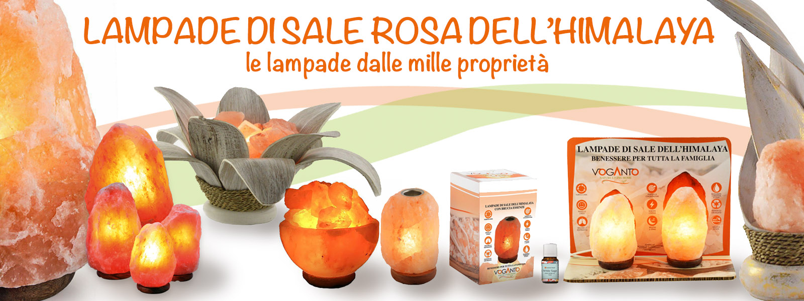Lampade di Sale Voganto Lampade di Sale Voganto