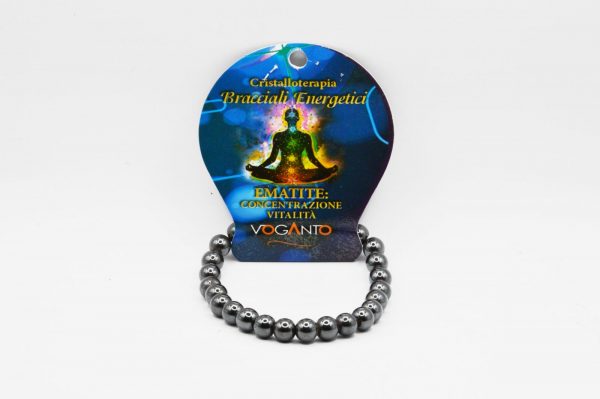 STO058 - BRACCIALE ENERGETICO EMATITE