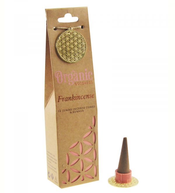 BIO014 INCENSO CONI ORGANIC GOODNESS