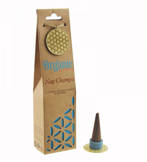 BIO017 INCENSE CONES ORGANIC GOODNESS