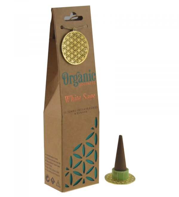 BIO022 INCENSE IN ORGANIC GOODNESS CONES