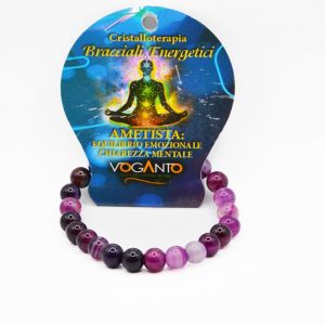 STO051 BRACCIALE ENERGETICO AMETISTA