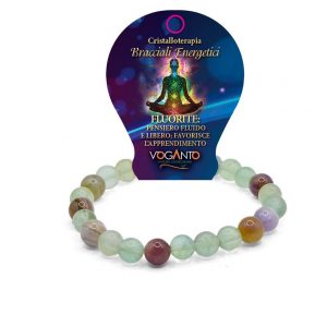 STO059 BRACCIALE ENERGETICO FLUORITE