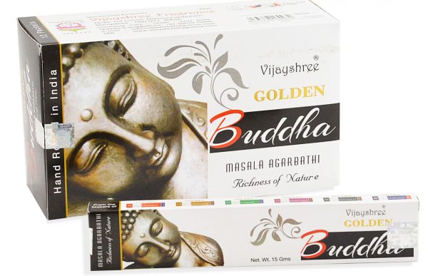 incenso-vijayshree-Buddha-golden