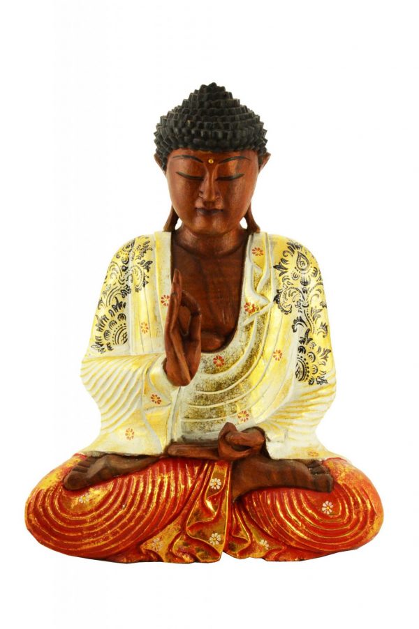 budda in legno decorato