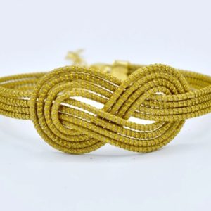 Bracciale Capim dourado oro vegetale