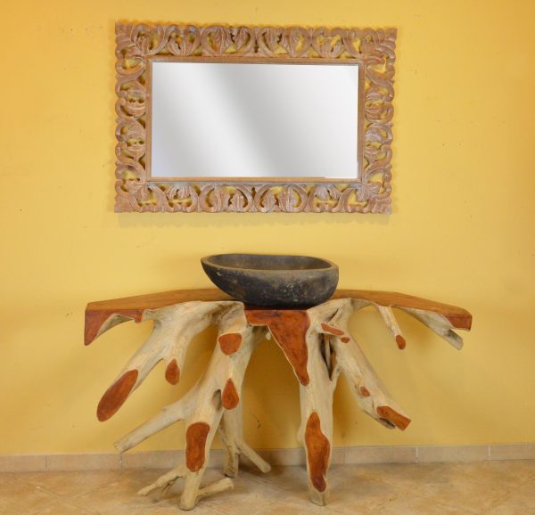 CONSOLLE RADICE TEAK BICOLORE