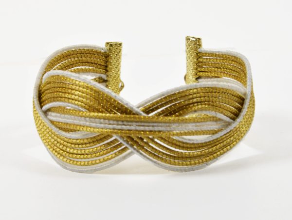 bracciale oro vegetale