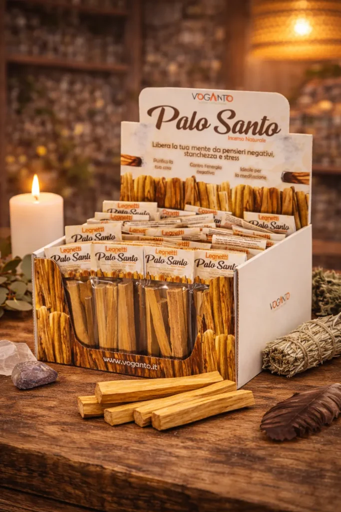 ESPOSITORE PALO SANTO